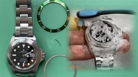 remove rolex bezel|Rolex bezel replacement instructions.